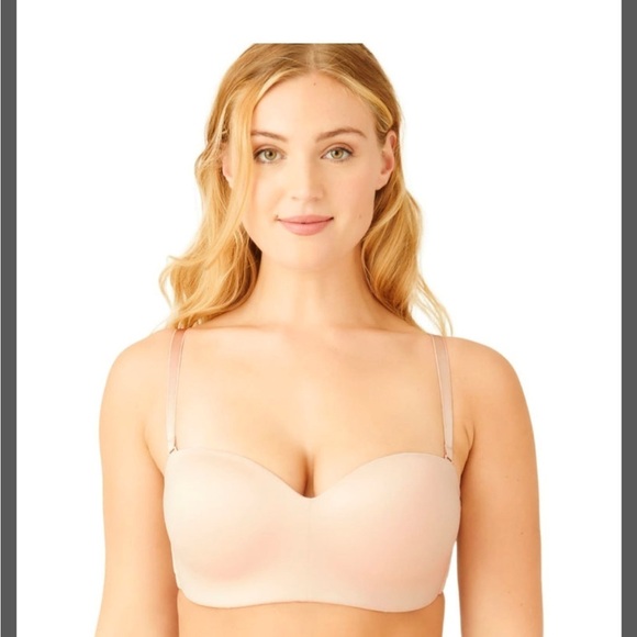 WACOAL STAYING POWER WIRE FREE STRAPLESS BRA NEW NO TAGS - Picture 3 of 9